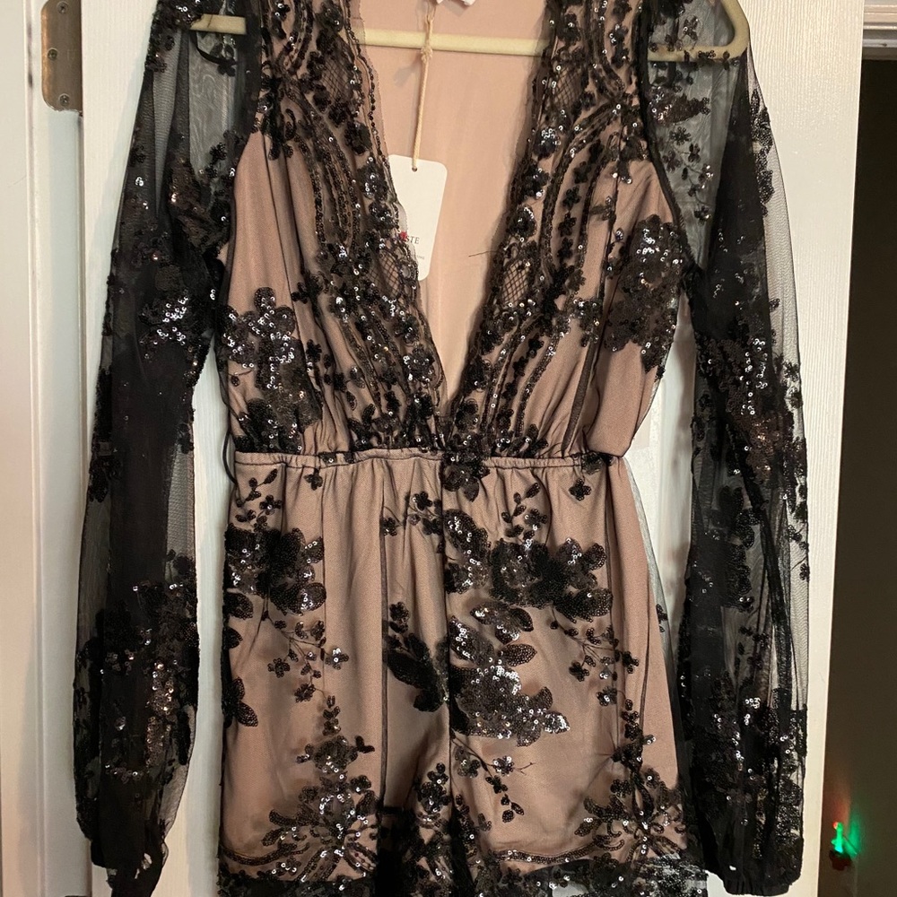 Sequence Shorts Romper